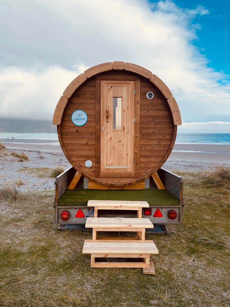 Sabhna Saunas Keel Beach in Mayo, Ireland