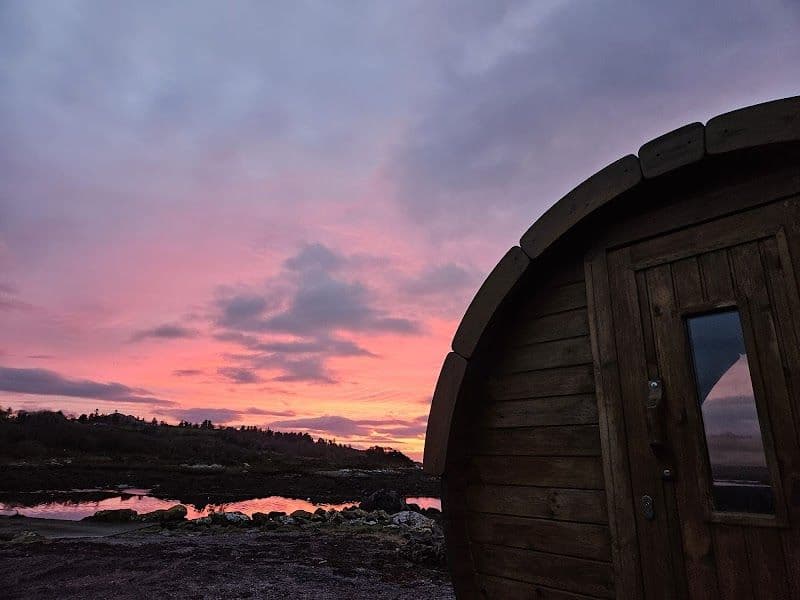 Sunset Sauna Kerry+ Coorna Cafe in Kerry, Ireland