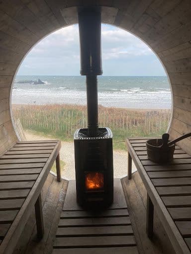 The Sea View Sauna Shroove in Donegal, Ireland