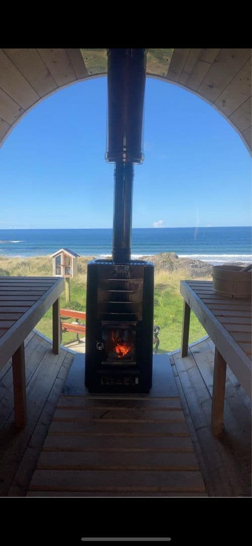 The Sea View Sauna Culdaff in Donegal, Ireland