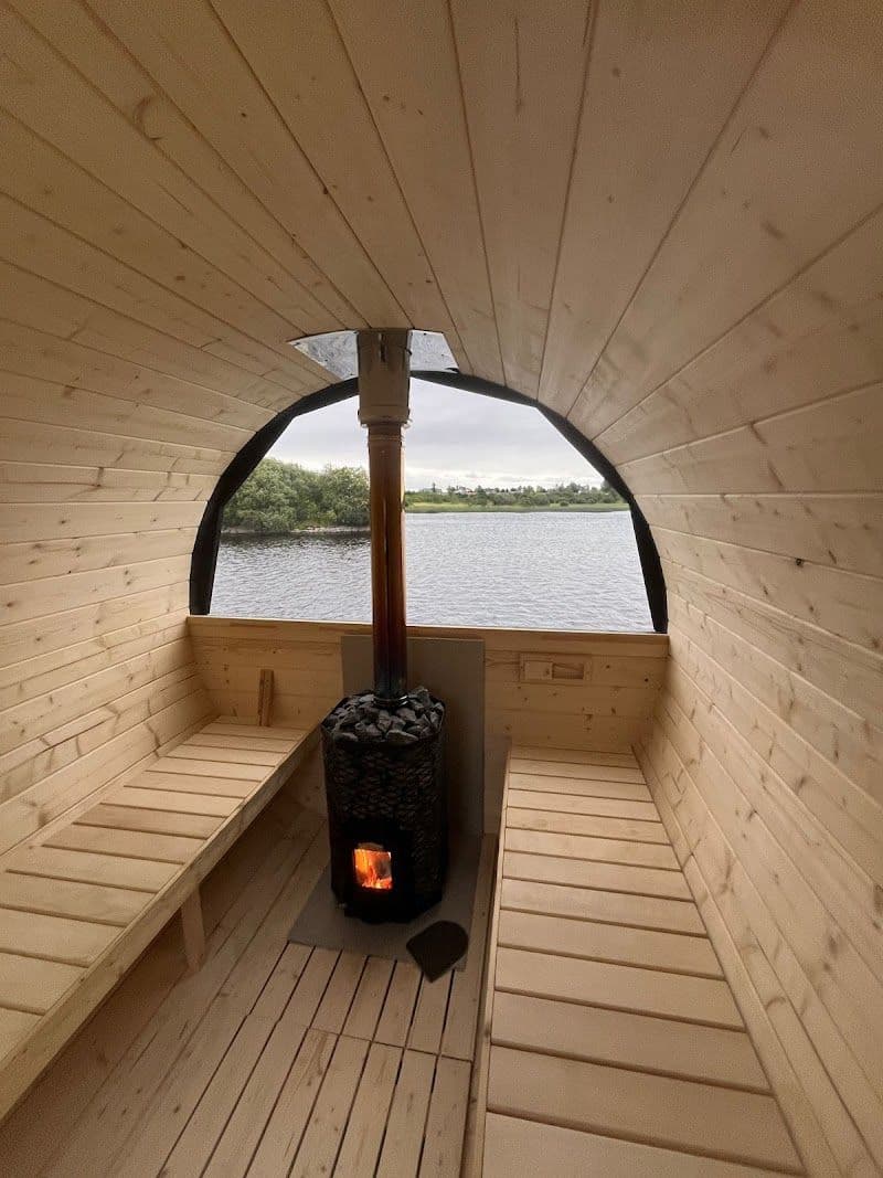 Riverside Sauna in Roscommon, Ireland